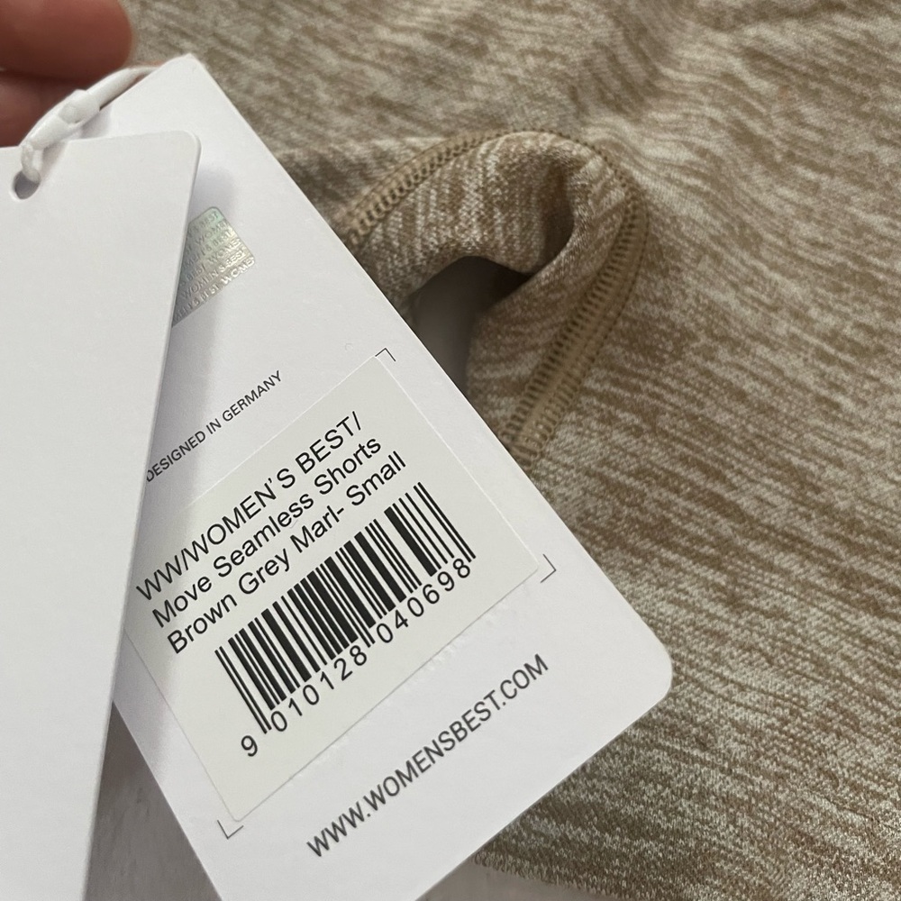 NEW! Women’s Best Move Seamless Shorts in Brown Grey Marl - Picture 9 of 10
